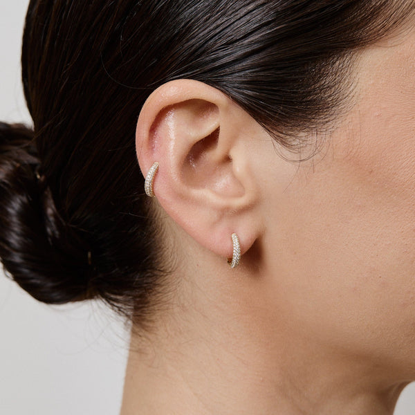 Octavia Elizabeth Petite Diamond Yana Hoop