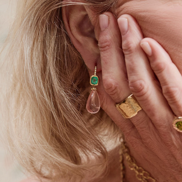 Octavia Elizabeth Rose Garden Earrings