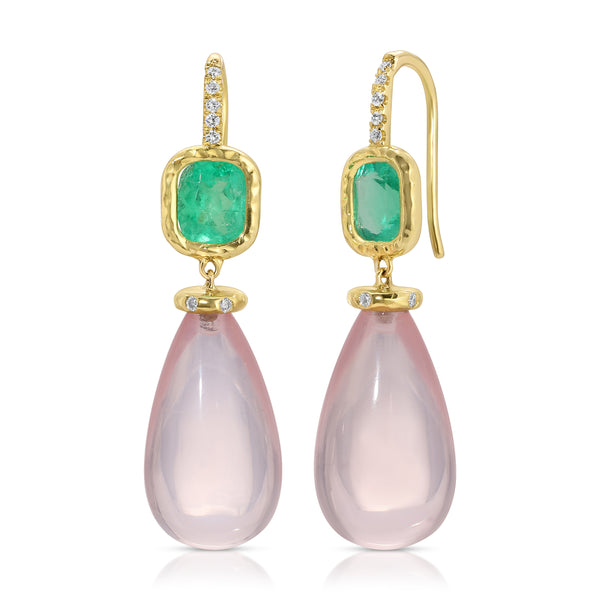 octavia elizabeth Rose Garden Earrings