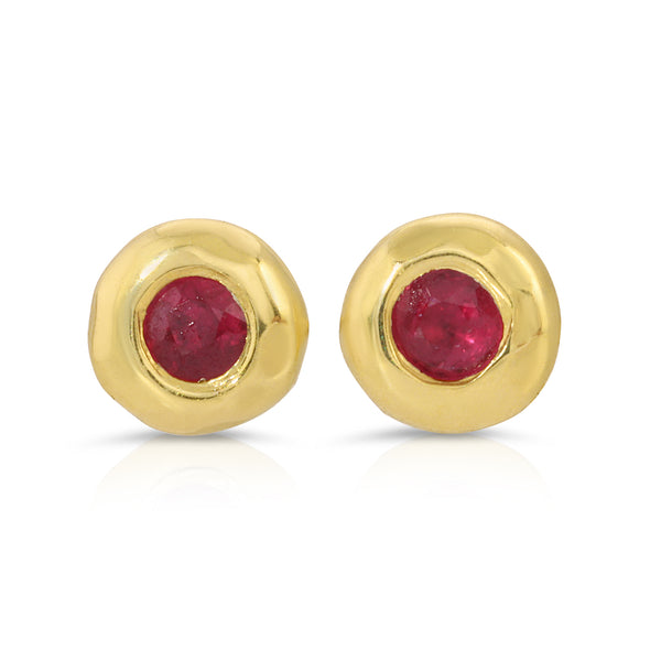 octavia elizabeth Ruby Nesting Gem Studs