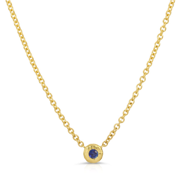 octavia elizabeth Sapphire Nesting Gem Necklace