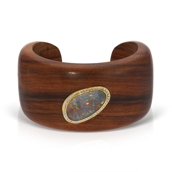 octavia elizabeth Wood Opal Tribute Cuff