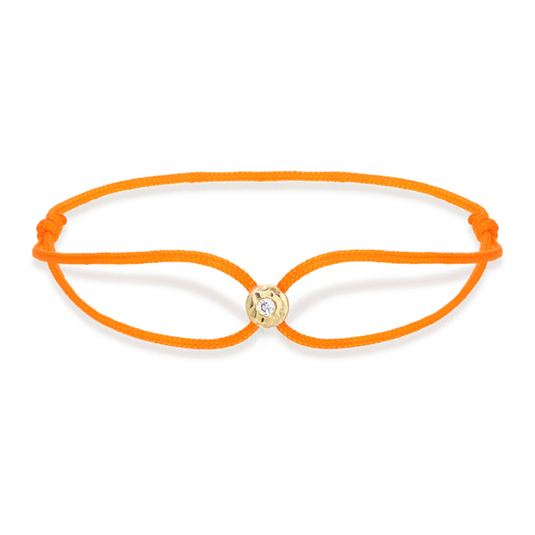 octavia elizabeth Orange Parachute Nesting Gem Bracelet