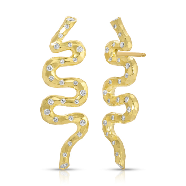 octavia elizabeth Spotted Diamond Pacific Coast Earrings