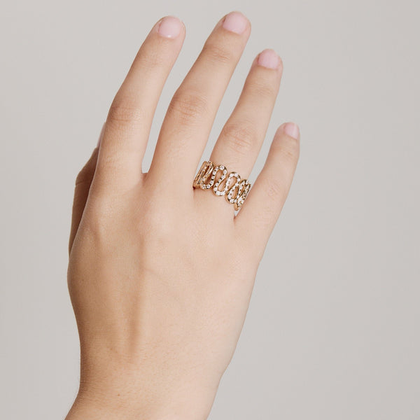Octavia Elizabeth Spotted Pacific Coast Riviera Ring