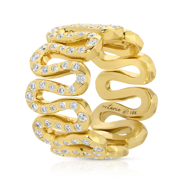 Octavia Elizabeth Spotted Pacific Coast Riviera Ring