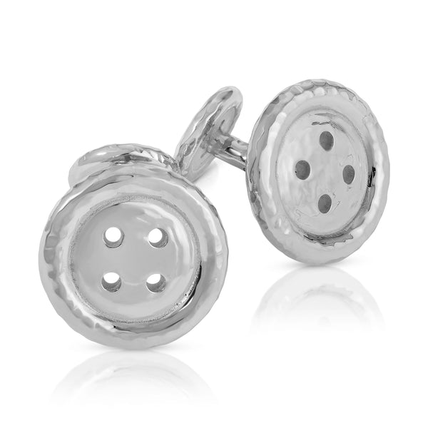 octavia elizabeth Sterling Silver Button Cuff Links