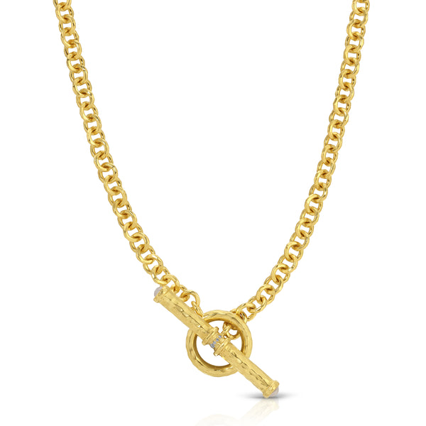 octavia elizabeth The Lower Coast Chain with Pearl Tribute Toggle