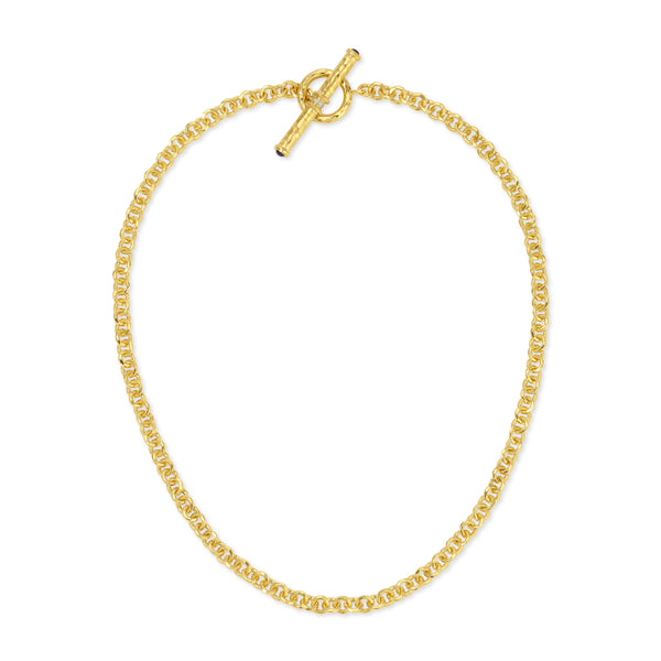 Octavia Elizabeth The Lower Coast Chain With Sapphire Tribute Toggle