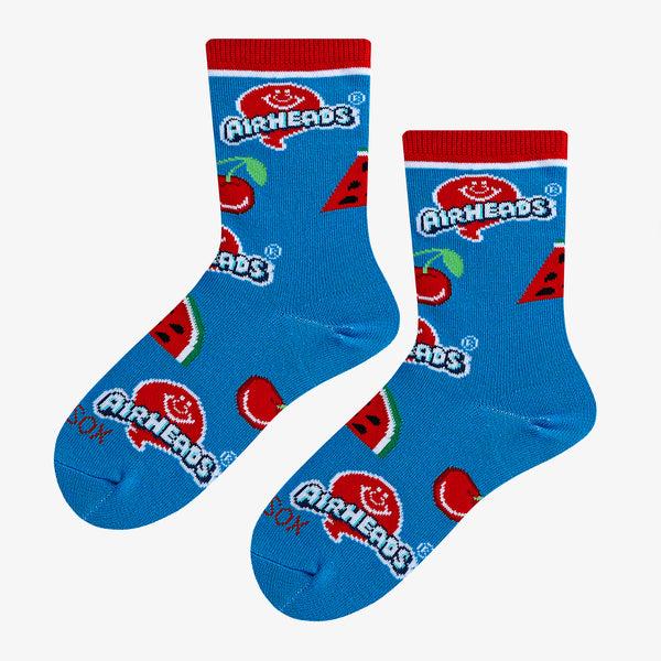 Odd Sox Airheads Cherry & Watermelon Little Kids Crew Socks