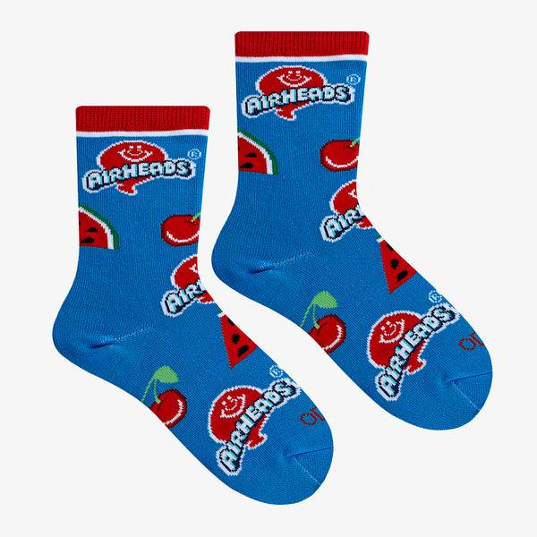 Odd Sox Airheads Cherry & Watermelon Little Kids Crew Socks