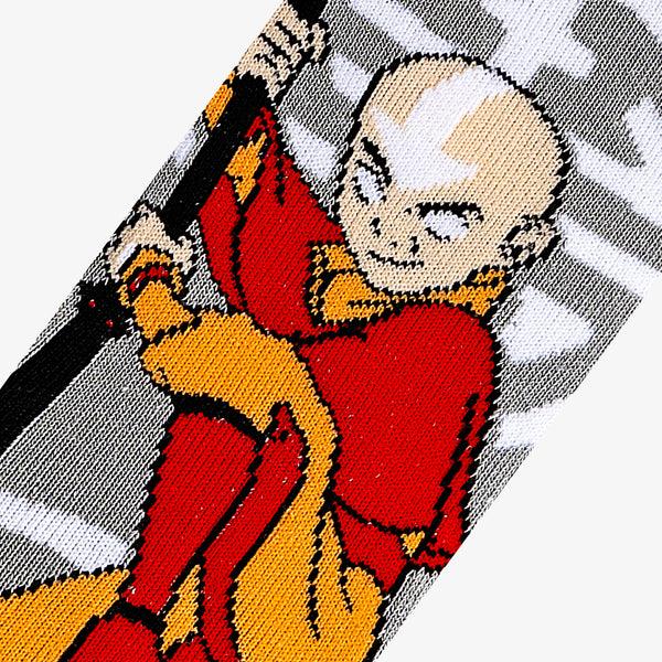 Odd Sox Avatar The Last Airbender Big Kids Crew Socks