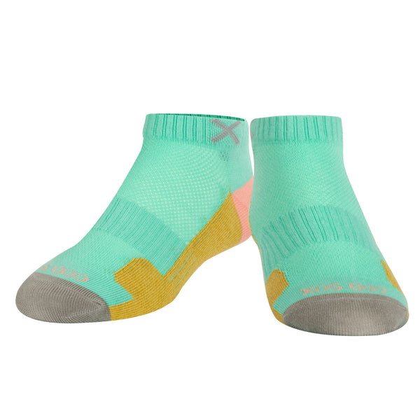 Odd Sox Basix Women Ankle 3 Block Fashion Venice Beach