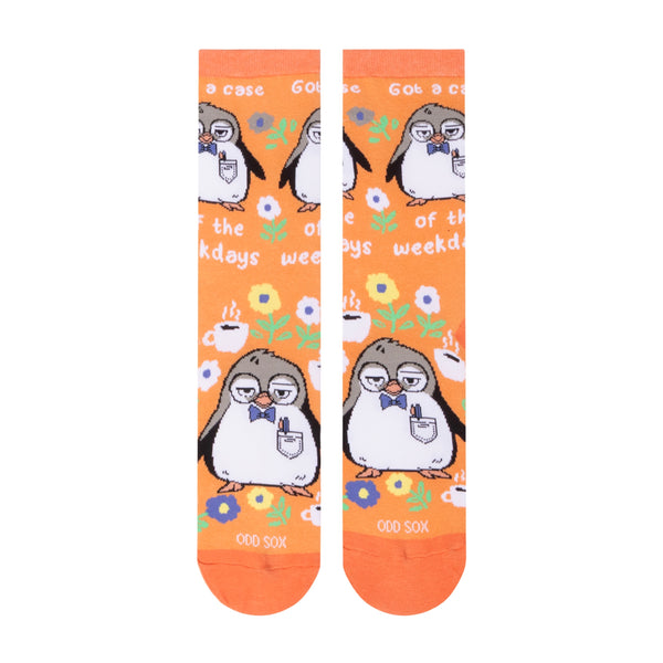 Odd Sox Got A Case Of The Weekdays Women's Crew Socks