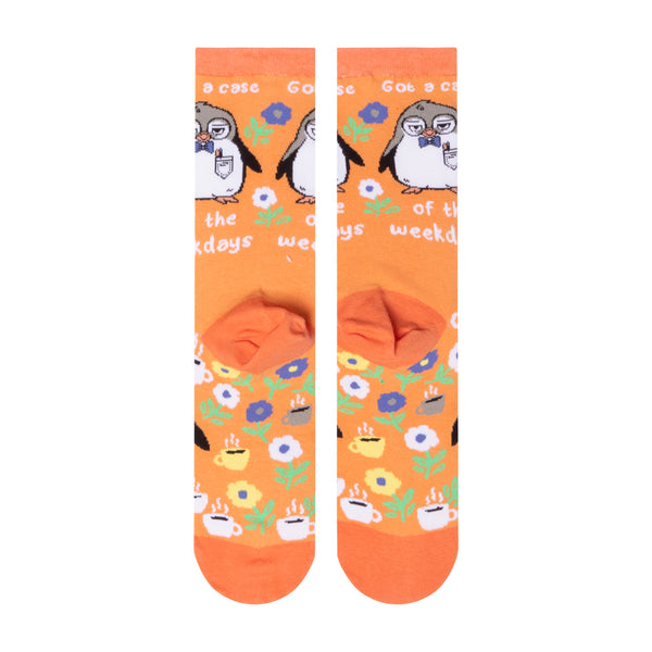 Odd Sox Got A Case Of The Weekdays Women's Crew Socks