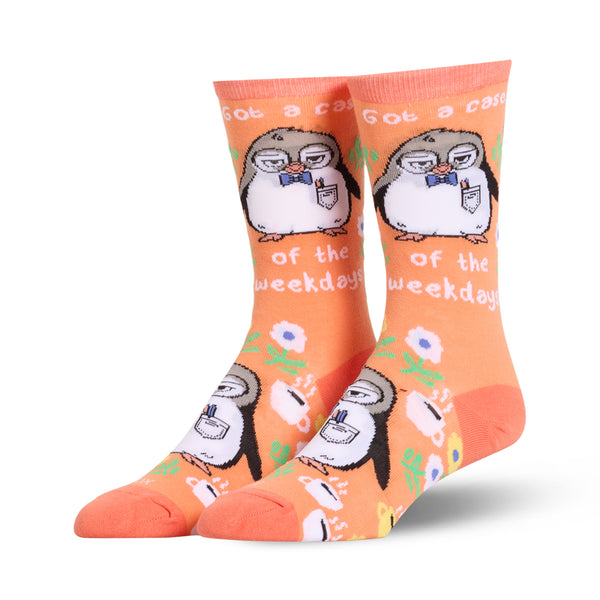 odd sox Got A Case of the Weekdays Women's Crew Socks