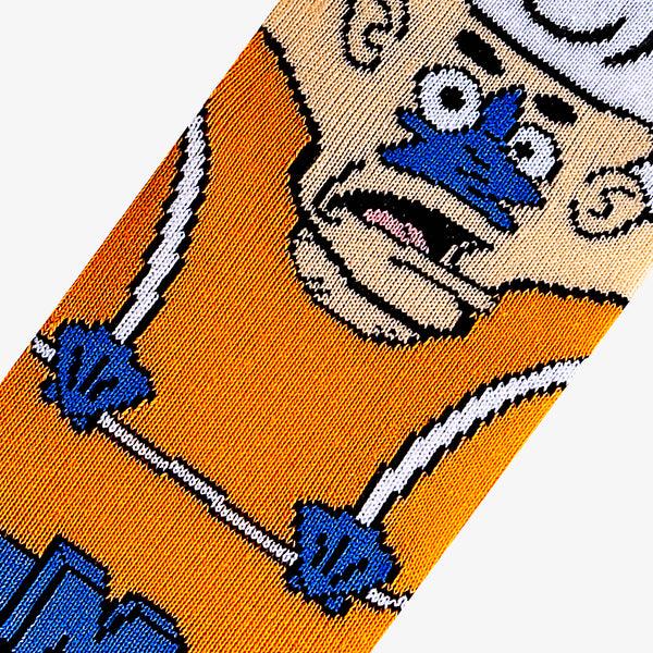 Odd Sox Mermaid Man & Barnacle Boy Big Kids Crew Socks