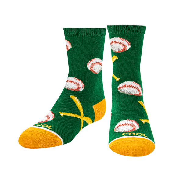 Odd Sox 9th Inning Kids Crew Socks