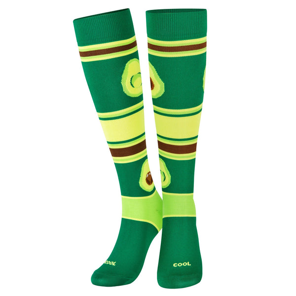 Odd Sox Avocado Compression Socks