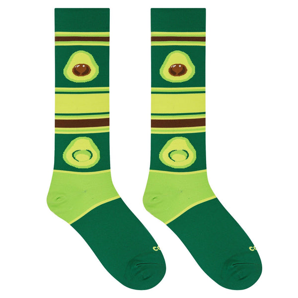 Odd Sox Avocado Compression Socks