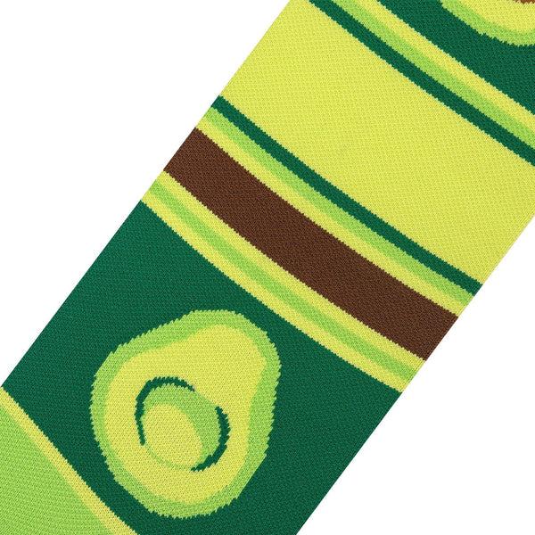Odd Sox Avocado Compression Socks