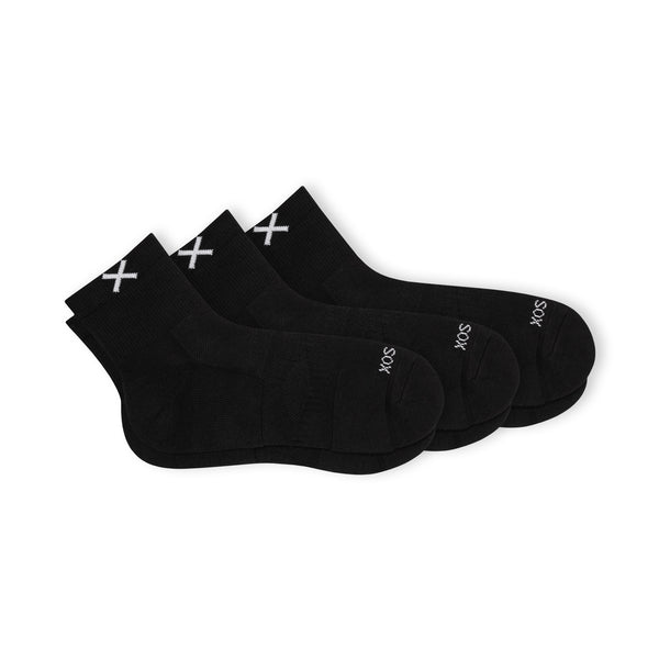 Odd Sox BASIX Quarter Socks – 3-Pack