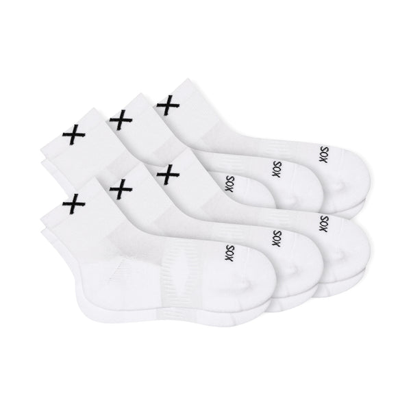 Odd Sox BASIX Quarter Socks – 6-Pack