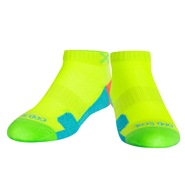 Odd Sox Basix Women Ankle 3 Block Fashion Watergun