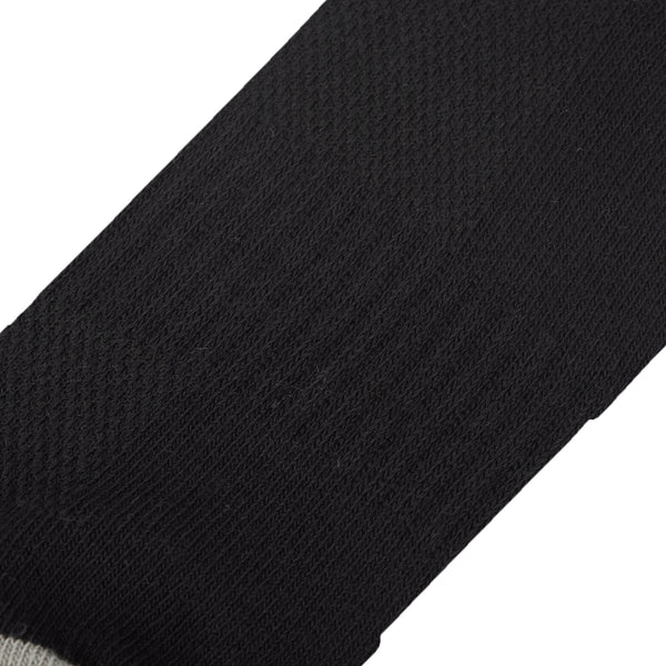 Odd Sox Basix Women Ankle Solid Core Black Gray