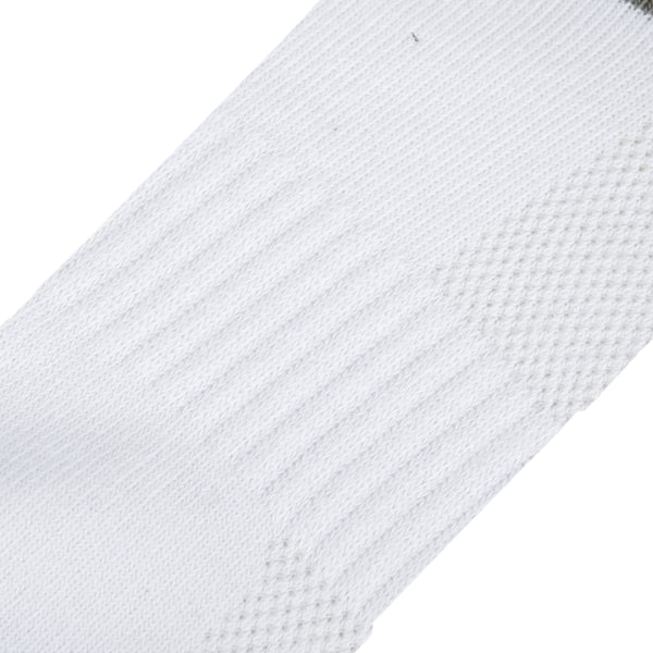 Odd Sox Basix Women Ankle Solid Core White Gray