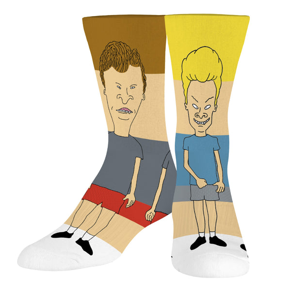 Odd Sox Beavis And Butt-Head 360 Men's Crew Socks
