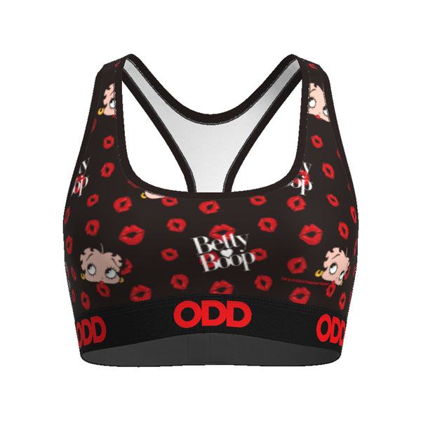 odd sox Betty Boop Kisses Women's Sports Bra