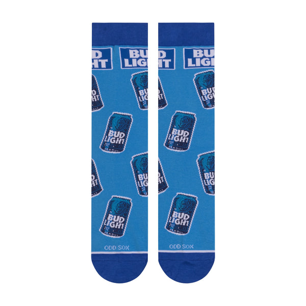 Odd Sox Bud Light Cans Crew Socks