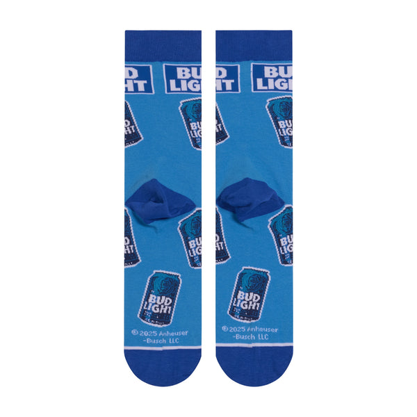 Odd Sox Bud Light Cans Crew Socks