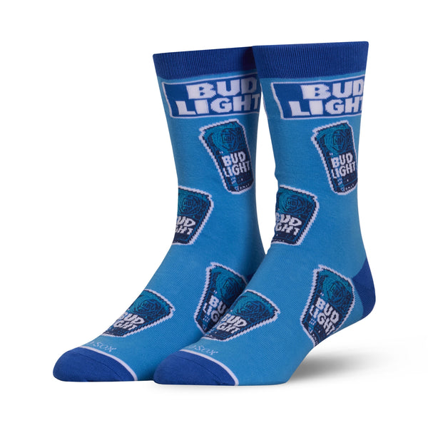 odd sox Bud Light Cans Crew Socks