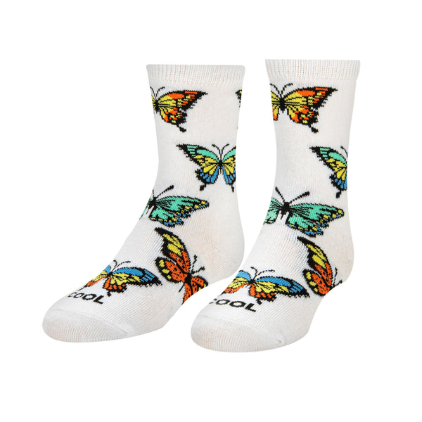 odd sox Butterflies Kids Crew Socks