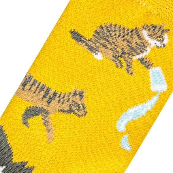 Odd Sox Cats Being Cats Little Kids Crew Socks