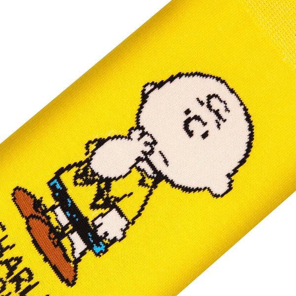 Odd Sox Charlie Brown Men's Crew Socks