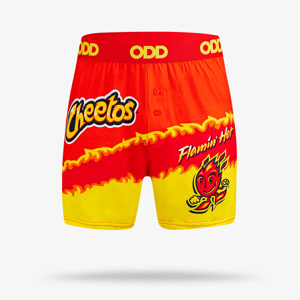 odd sox Cheetos Flamin' Hot Men's Lounge Shorts