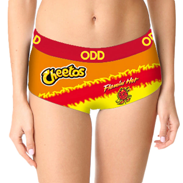 Odd Sox Cheetos Flamin' Hot Women's Boy Shorts