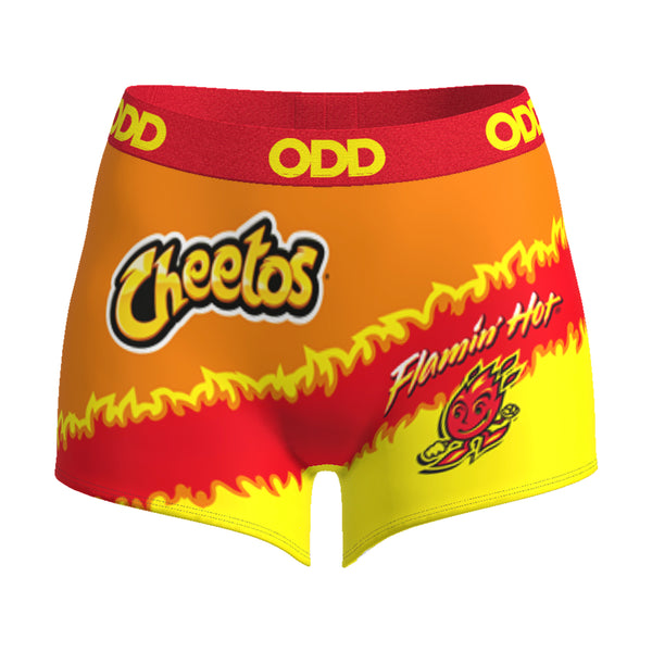 odd sox Cheetos Flamin' Hot Women's Boy Shorts