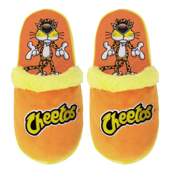 Odd Sox Cheetos Fuzzy Slip-On Slippers