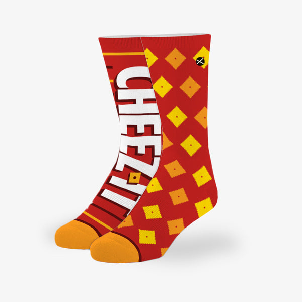 odd sox Cheez-It Crackers Big Kids Crew Socks