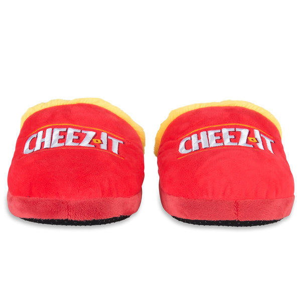 Odd Sox Cheez-It Fuzzy Slip-On Slippers