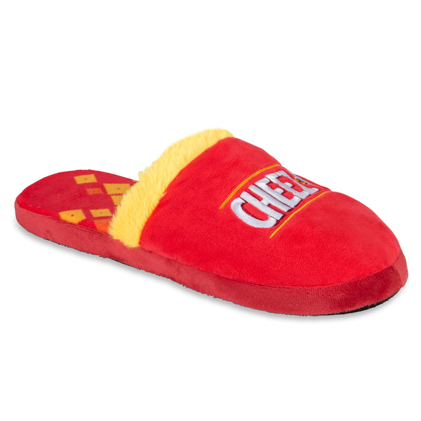 Odd Sox Cheez-It Fuzzy Slip-On Slippers