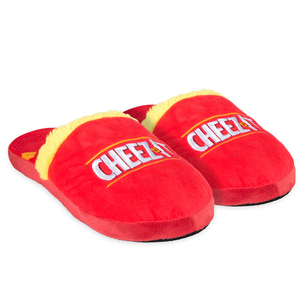 odd sox Cheez-It Fuzzy Slip-On Slippers