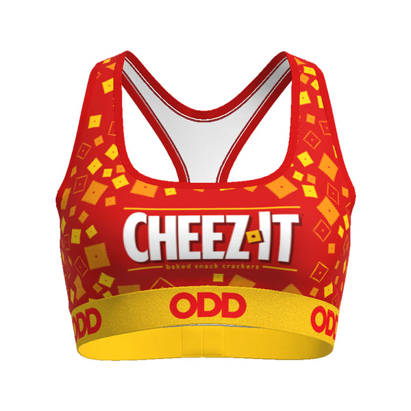 Odd Sox Cheez-It Toss Women's Sports Bra