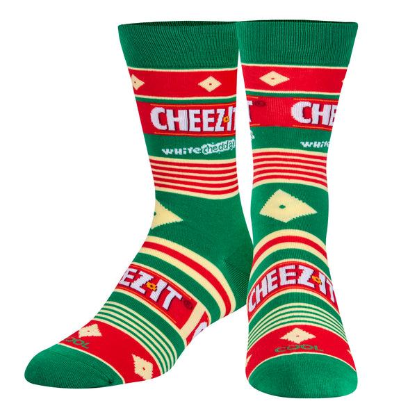 Odd Sox Cheez-It White Cheddar Men's Crew Socks