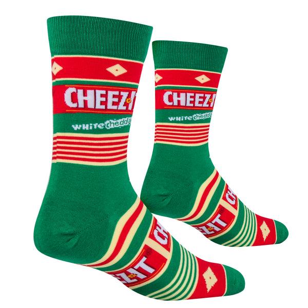 Odd Sox Cheez-It White Cheddar Men's Crew Socks