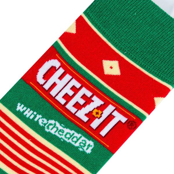 Odd Sox Cheez-It White Cheddar Men's Crew Socks